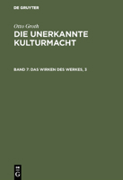 Das Wirken Des Werkes, 3 311001968X Book Cover