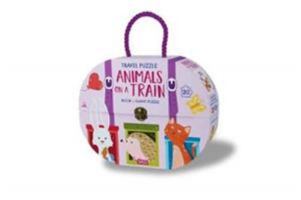 Animals on a Train (Travel Puzzle) 8868600471 Book Cover