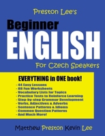 Preston Lee's Beginner English For Czech Speakers 1978025866 Book Cover