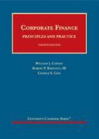 Corporate Finance, Principles and Practice (University Casebook Series) 1634604938 Book Cover