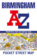 Birmingham A-Z Pocket Street Map 0008725500 Book Cover