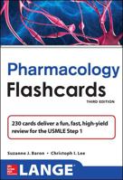 Pharmacology (Lange Flashcards) 0071792910 Book Cover