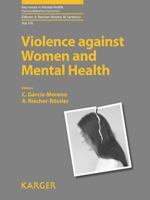 Violence against Women and Mental Health 3805599889 Book Cover