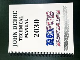 John Deere 2030 Tractor Technical Service Repair Manual 164927064X Book Cover