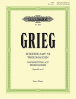 Grieg Wedding Day at Troldhaugen Op.65, No 6, Piano 0739019511 Book Cover