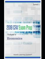 2019 CFA Level 1 Exam Prep - Volume 2 - Economics 1791968937 Book Cover