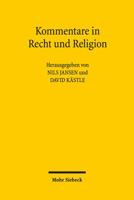 Kommentare in Recht Und Religion 3161528794 Book Cover