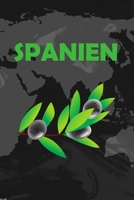 Spanien: Dein pers�nliches Reisetagebuch f�rs Notieren und Sammeln deiner sch�nsten Erlebnisse in Spanien - Geschenkidee f�r Abenteurer und alle Spanien Fans - 120 fein linierte Seiten - 6x9 Zoll - Pr 1087227720 Book Cover