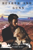 Hearts and Guns: Western and Threesome MFM Romance Story B09GCP9FB4 Book Cover