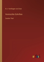 Vermischte Schriften: Zweiter Theil 3368213385 Book Cover