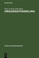 Organisationsklima (Mensch Und Organisation, Band 10) 3110099454 Book Cover