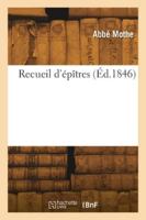 Recueil d'épîtres 2418280241 Book Cover