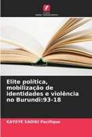 Elite política, mobilização de identidades e violência no Burundi:93-18 620618594X Book Cover