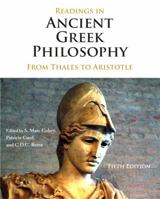 Readings in Ancient Greek Philosophy: From Thales to Aristotle 0872207692 Book Cover