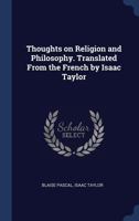 Thoughts on Religion and Philosophy... 1014714982 Book Cover