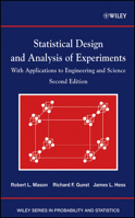 Statistical Design and Analysis of Experiments: With Applications to Engineering and Science (Wiley Series in Probability and Statistics) 047185364X Book Cover