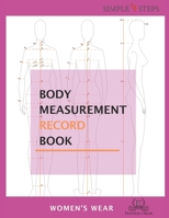 Body Measurement Record Book: Simple Steps™ 9789812604 Book Cover