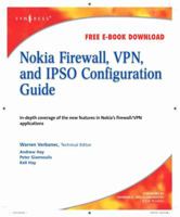 Nokia Firewall, VPN, and IPSO Configuration Guide 1597492868 Book Cover