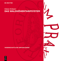 Das Waldhöhentarifsystem 3112739124 Book Cover