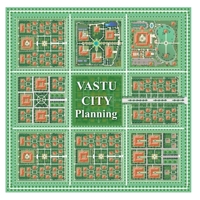 Vastu City Planning: Sustainable Cities in Harmony with Natural Law 1480096393 Book Cover