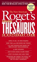 Roget's College Thesaurus in Dictionary Form, The New American: Revised and Enlarged Edition (Signet) 0451207165 Book Cover