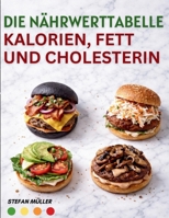 Die Nährwerttabelle für Kalorien, Fett und Cholesterin: Die praktische A–Z-Lebensmittelliste für Gewichtsmanagement, Kalorienkontrolle, Cholesterinsenkung und herzgesunde Ernährung (German Edition) B0GQLWSLJC Book Cover