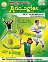 Jumpstarters for Analogies, Grades 4 - 8 1580375332 Book Cover