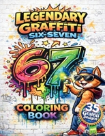 Legendary Graffiti 67 Coloring Book : Graffiti-Style 67 Designs for Creators, Dreamers & Legends 1970386118 Book Cover