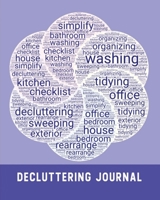 House Decluttering: A One-Year House Cleaning Planner & Workbook - WordArt Overlapping 108901306X Book Cover