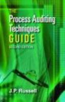 The Process Auditing Techniques Guide 087389782X Book Cover