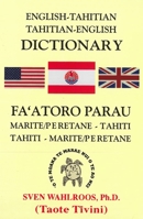 English-Tahitian, Tahitian-English Dictionary 0824834739 Book Cover
