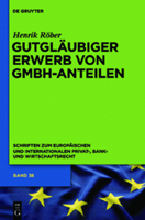 Gutglaubiger Erwerb Von Gmbh-Anteilen 3110248786 Book Cover