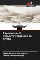Esperienza di democratizzazione in Africa (Italian Edition) 620918667X Book Cover