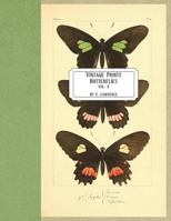 Vintage Prints: Butterflies: Vol. 4 1721569162 Book Cover