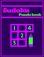 Sudoku Puzzle Book: Sudoku puzzle book us letter size 8,5x11 in. B08KSQT48S Book Cover