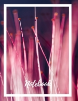 Composition Notebook: Lined Notebook Journal Paperback - Fibre Optics - 120 Ruled Pages - Large (8.5 x 11 inches) - Back To School - Kids - Teens - Adult - Authors - Workbook - Diary - Planner - Compo 1705848567 Book Cover