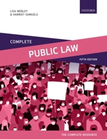 Complete Public Law: Text, Cases, and Materials 0198853181 Book Cover