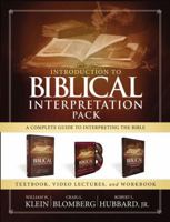 Introduction to Biblical Interpretation Pack: A Complete Guide to Interpreting the Bible 0310108276 Book Cover
