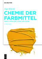 Chemie Der Farbmittel: In Malerei, Kunst Und Tinten (German Edition) 3110649144 Book Cover