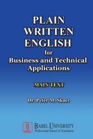 Plain Written English for Business and Technical Applications MAIN TEXT 0983640262 Book Cover