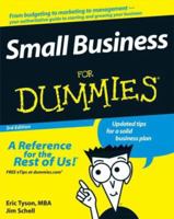 Small Business For Dummies? 0764550942 Book Cover