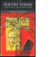 Poetry Today: A Critical Guide to British Poetry 1960-1995 B00EZ20IRY Book Cover