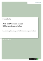 Pod- und Vodcasts in den Bildungswissenschaften 364099339X Book Cover