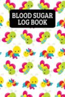 Blood Sugar Log Book: Blood Glucose Record Book - Cute Butterfly And Caterpillar 1693391082 Book Cover