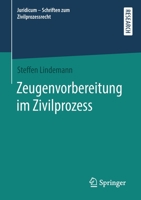 Zeugenvorbereitung Im Zivilprozess 3658321547 Book Cover