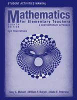 Mathematics for Elementary Teachers: A Contemporary Approach 0471164259 Book Cover