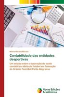 Contabilidade das entidades desportivas 6202175761 Book Cover