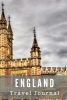 England Travel Journal: Travel log/book with 50 double pages for diary entries and 20 pages for notes, Bristol Temple Meads Railway Station 1671258274 Book Cover
