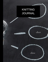 knitting journal ideas ideas: knitting journal (8.5'' x 11'') 120 pages 1702126838 Book Cover