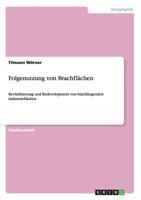 Folgenutzung von Brachfl�chen: Revitalisierung und Redevelopment von brachliegenden Industriefl�chen 3656614520 Book Cover